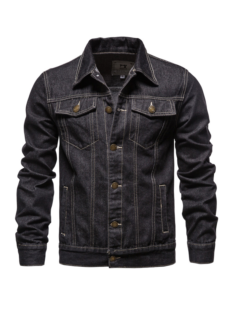 Twenty Eight Shoes Street Wear Slim Denim Jacket AX1089
