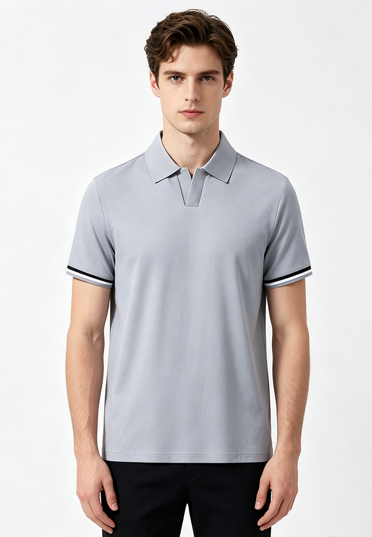 Twenty Eight Shoes High-elastic Polo Shirt C-PY45