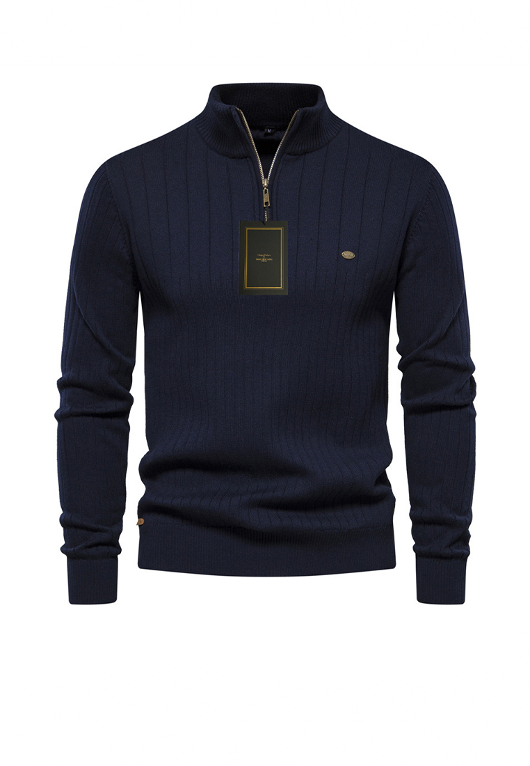 Twenty Eight Shoes Solid Color Stand Collar Sweater AX-Y830