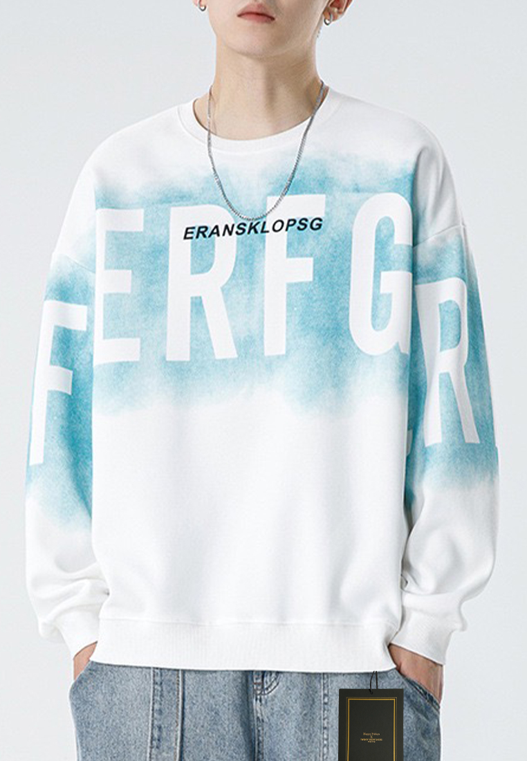 Twenty Eight Shoes Letter Dye-Printed Sweatshirts HP81120