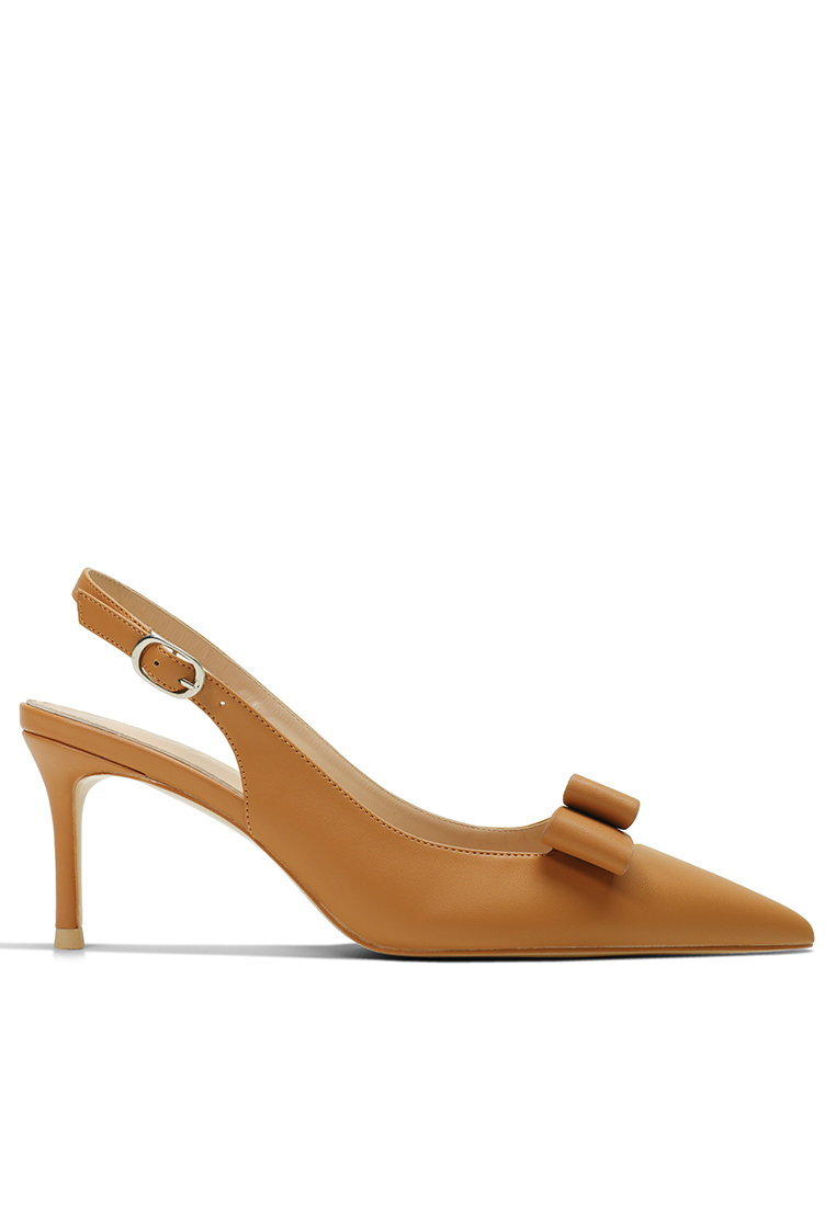 Twenty Eight Shoes 6CM Bow Knot Pointed Slingback Mid Heels HZL287-1