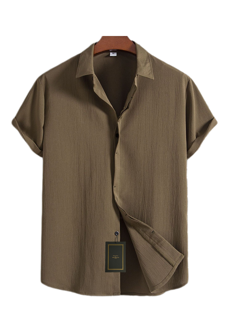 Twenty Eight Shoes Slim Cotton-flax Shirt YL-A88-1