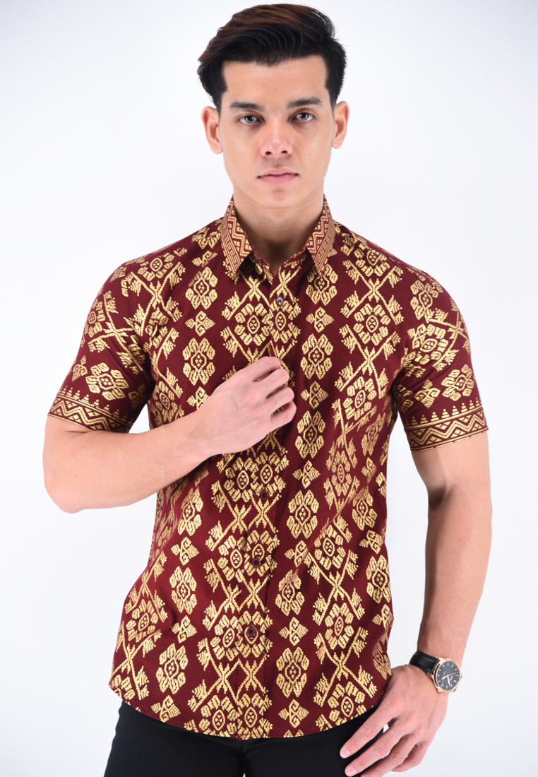 Buy Short Sleeve Batik Shirt For Men Online  ZALORA Malaysia