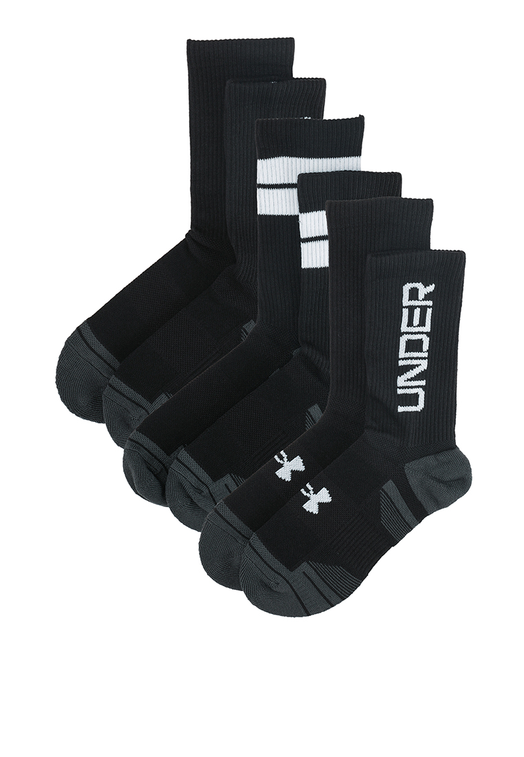 Under Armour - Performance Tech 3-Pack Crew Socks (Unisex)