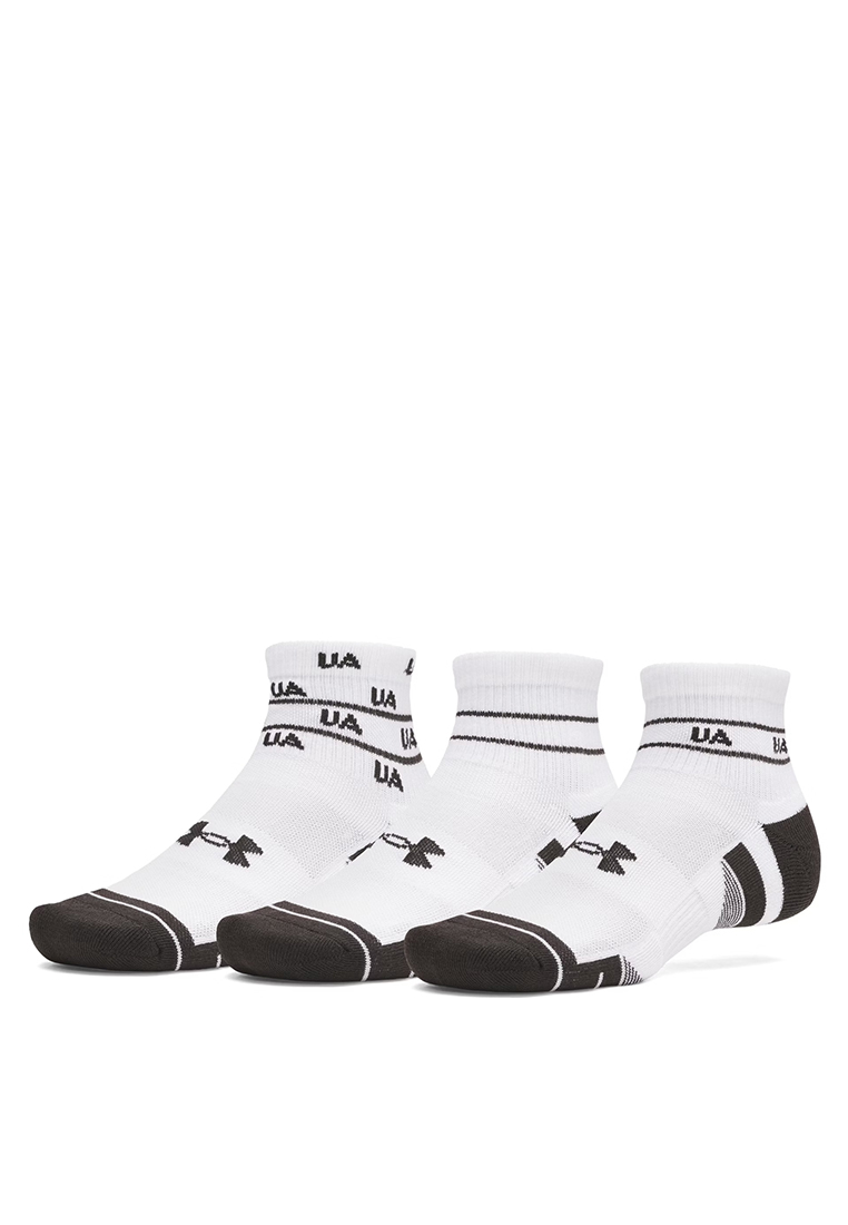 Under Armour - Performance Tech™ 3-Pack Quarter Socks (Unisex)