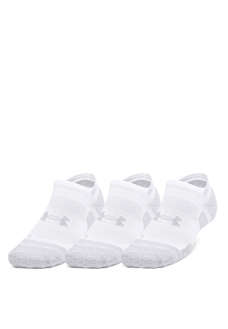 Under Armour - Performance Tech Pro Unisex 3-Pack No Show Socks (Unisex)