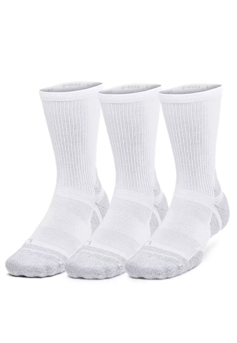 Under Armour - Performance Tech Pro Unisex 3-Pack Crew Socks (Unisex)