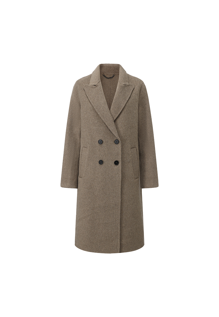 Universal Traveller Universal Traveller Women's Double Faced Wool Coat WCW 26009