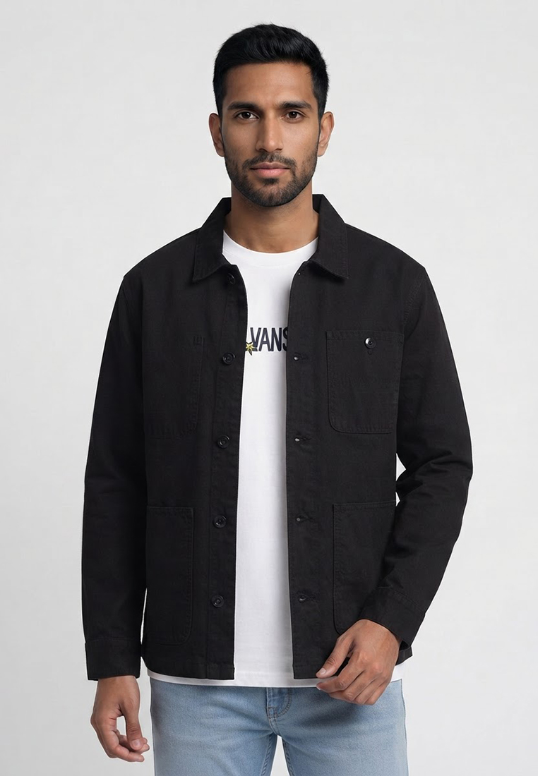 VANS VN000KV1BLK1 DRILL CHORE CANVAS, SIZE L