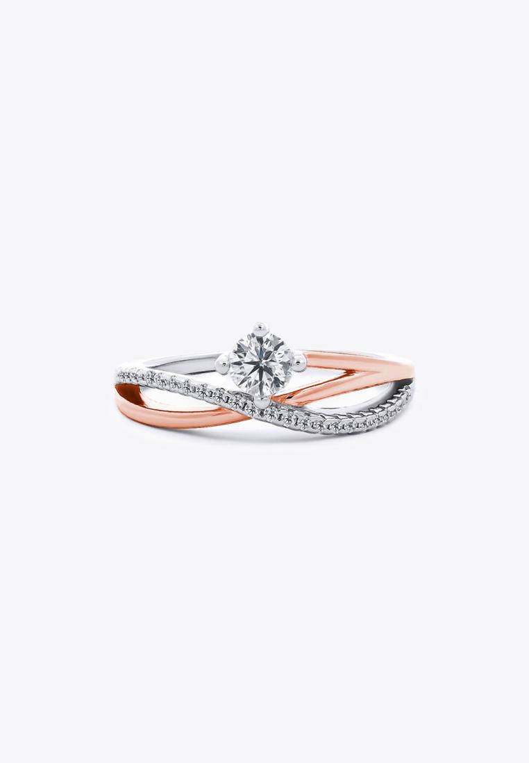 Vinstella Jewellery Dual Destinies Dual Colour Couple Ring (For Him)