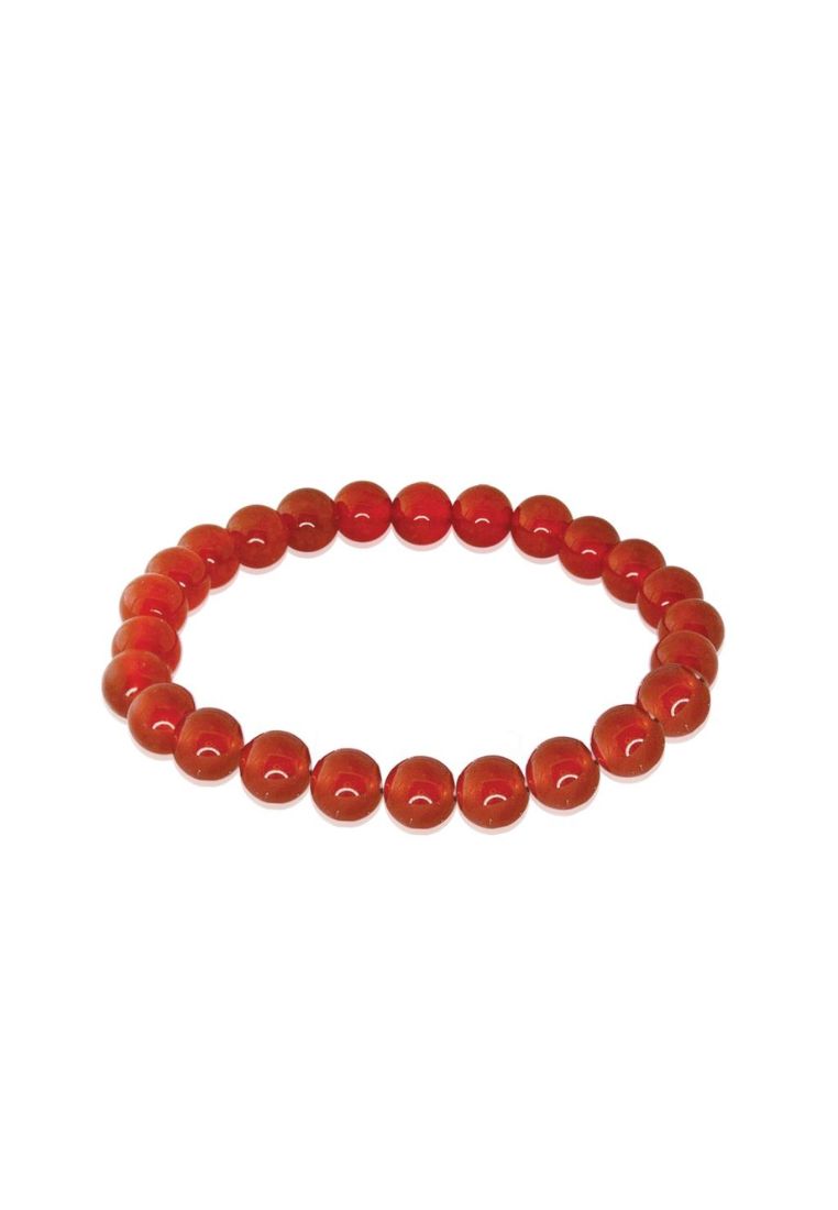 Wah Chan Red Agate Bracelet