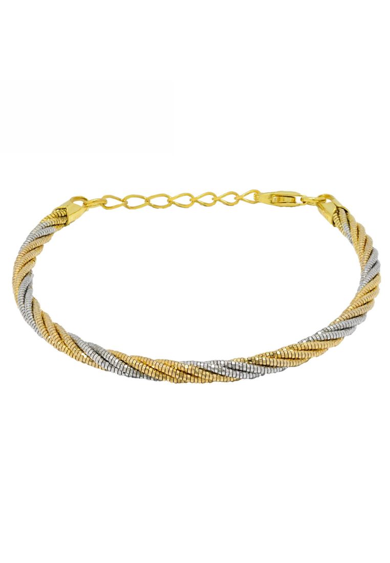Wah Chan S925 Italian Silver Bracelet - Twisted Rope 2c