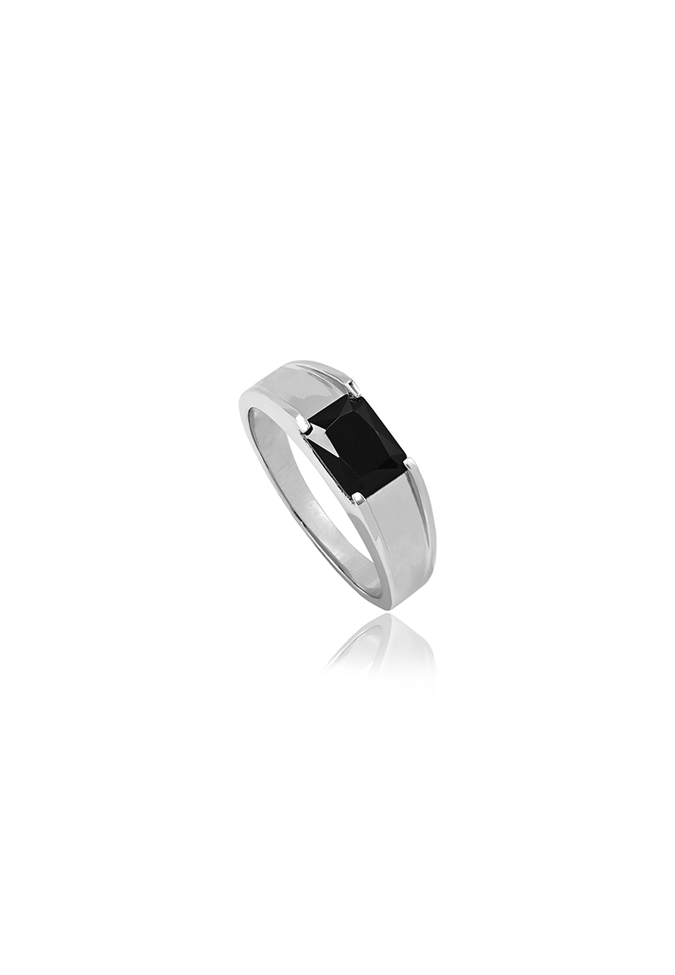 Wah Chan Men Silver Ring S9rsq077 - Cincin Perak Untuk Lelaki