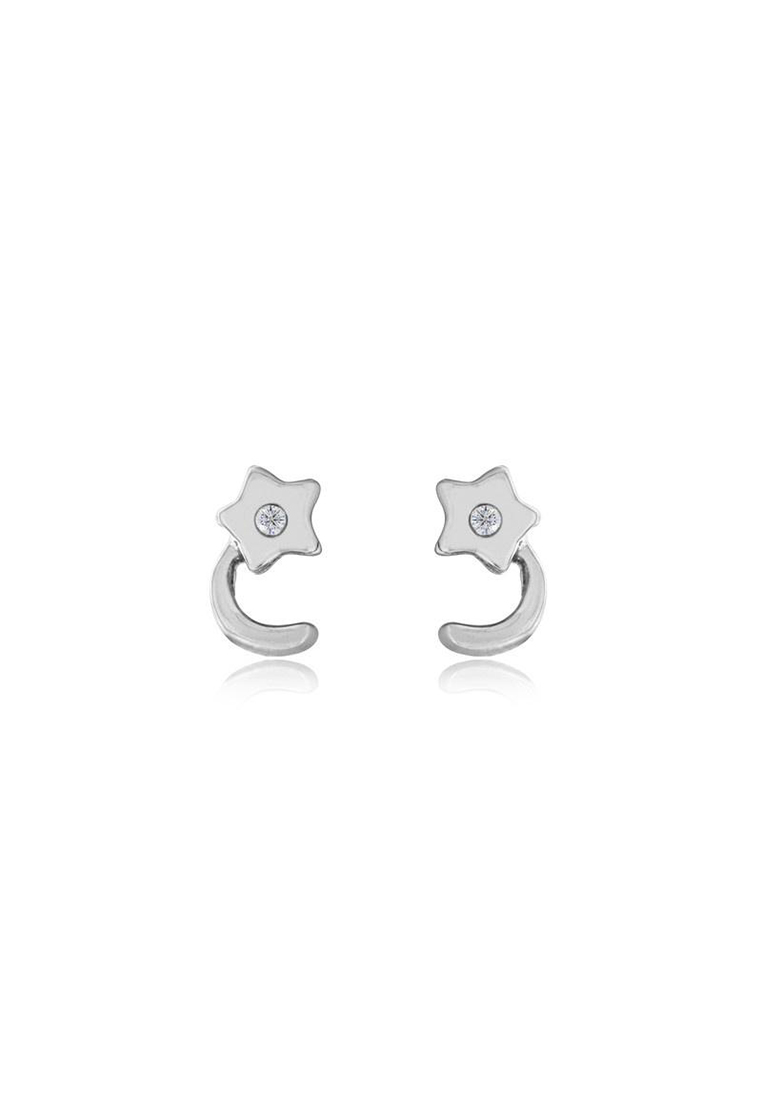 Wah Chan White Gold Diamond Earrings - Star E3k00506-a01
