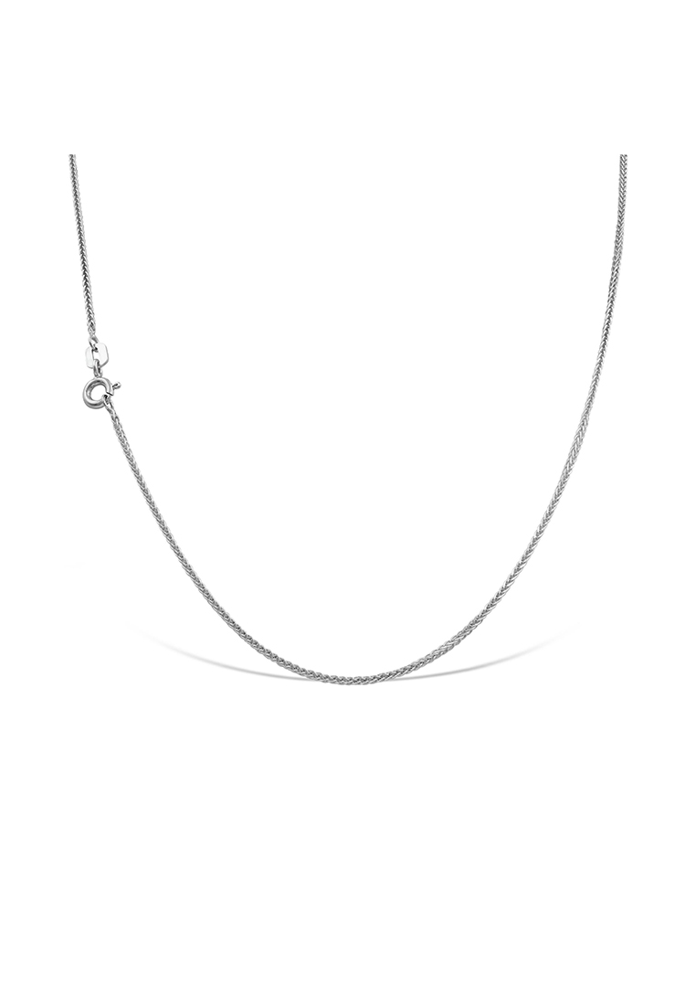 Wah Chan Diamondtalk White Gold Classic Cable Chain Ck00073-a04