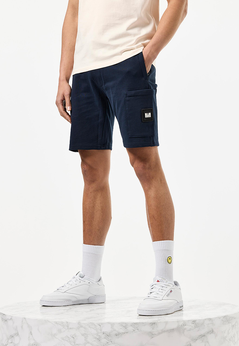 Weekend Offender MENS NAVY HAWKINS ZIP POCKET SHORT