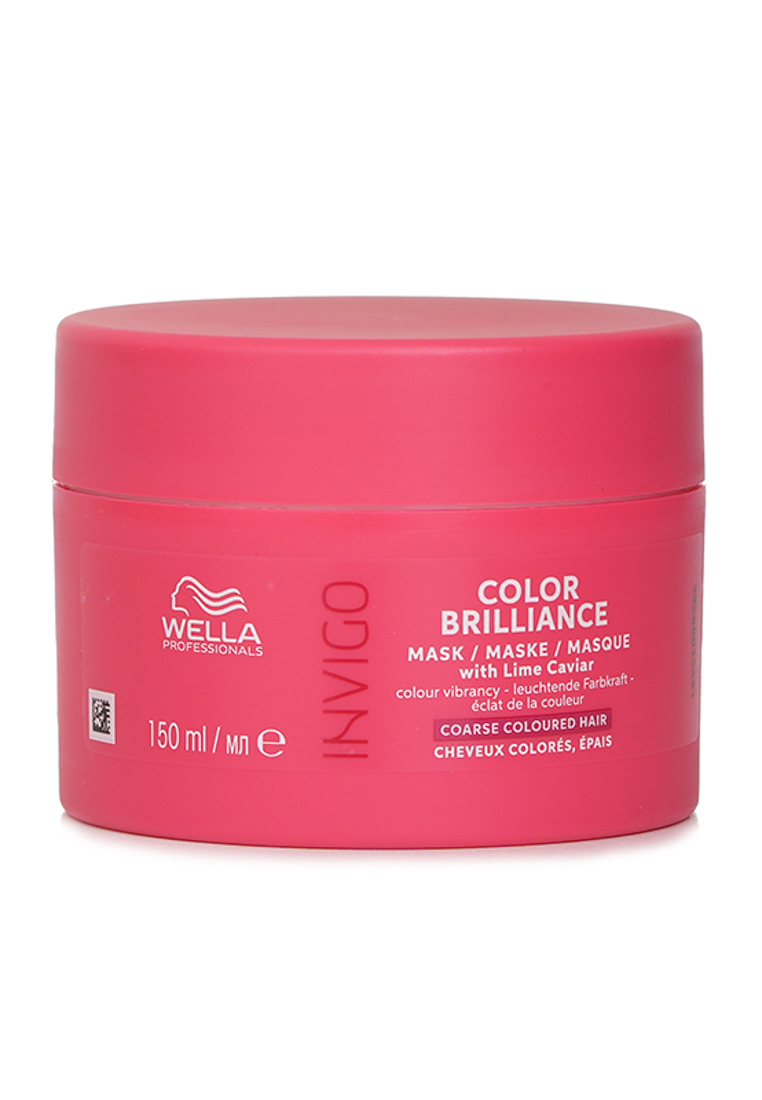 Wella WELLA - Invigo Color Brilliance Mask With Lime Caviar Coarse Colored Hair 150ml