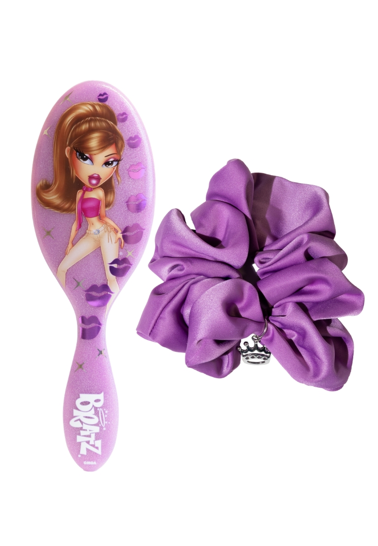 Wet Brush WET BRUSH Bratz Kit Collection - Purple+Scrunchie [WB351]