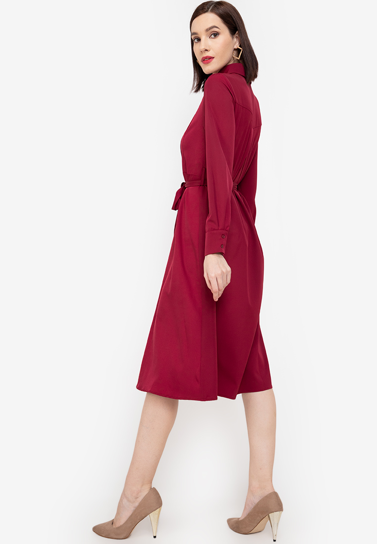 zalora work dress